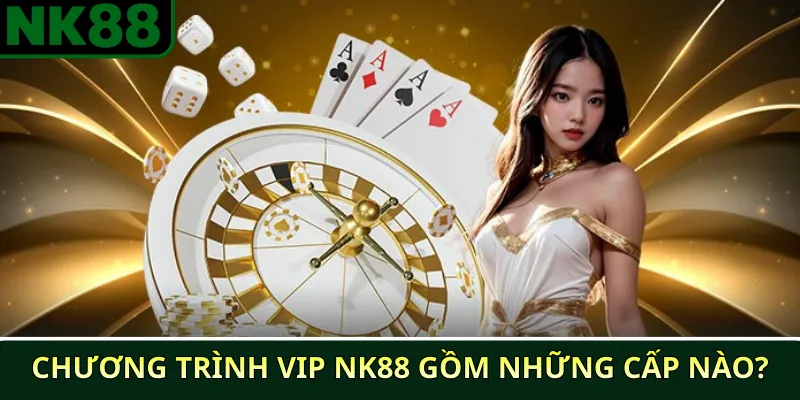 Chương trình VIP NK88 gồm những cấp nào?