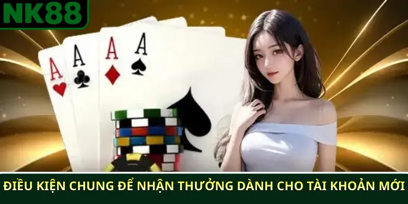 Hướng dẫn nhận thưởng thành viên mới NK88 an toàn 2 Điều kiện chung để nhận thưởng dành cho tài khoản mới